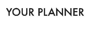 Plan Planner Sticker by nutsandgolden