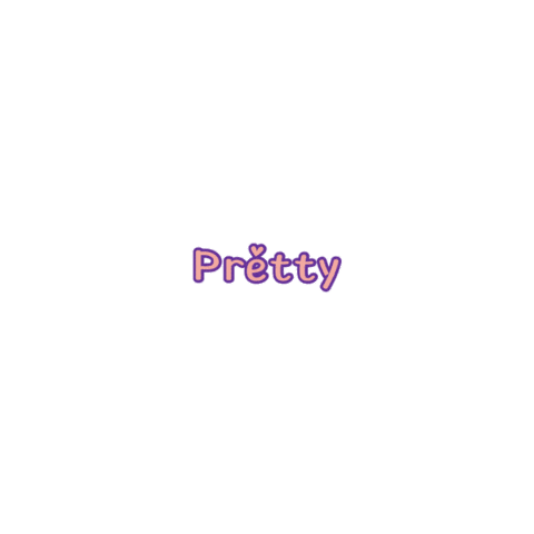 Pretty Sticker