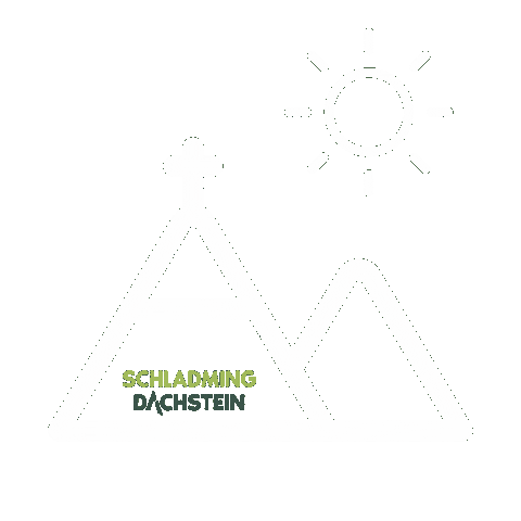 Sunset Mountain Sticker by Schladming-Dachstein