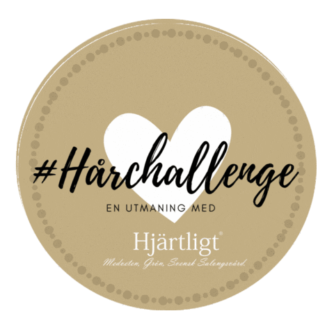 Hårchallenge Sticker by Hjärtligt