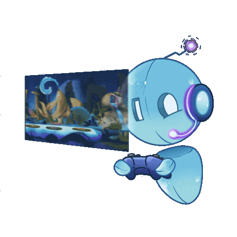 Robot Streaming Sticker by Mr.io Games