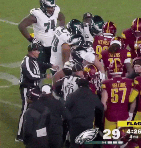 Philadelphia Eagles Referee GIF by Stock King Options
