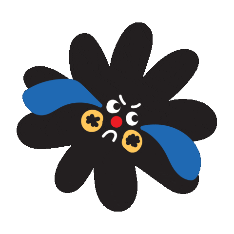 Happy Flower Sticker