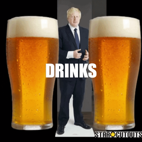 Drunk Boris Johnson GIF by STARCUTOUTSUK