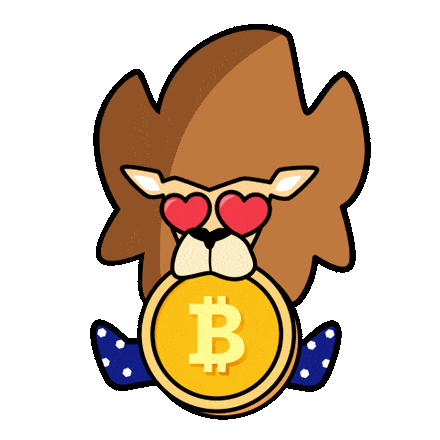 Crypto Bitcoin Sticker by Loaded Lions