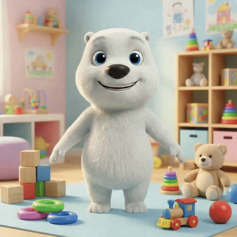 Polar Bear Animation GIF by Doge Pound