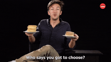 Choose Pancake Day GIF by BuzzFeed