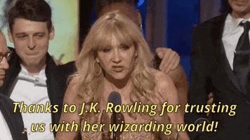 Thanks To Jk Rowling For Trusting Us With Her Wizarding World GIF by Tony Awards