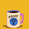 Vote early Maine mug