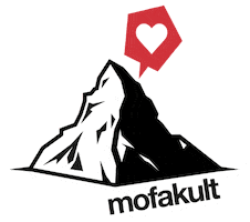 Heart Mountain Sticker by mofakult