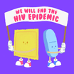 Hiv Positive Condom GIF by INTO ACTION