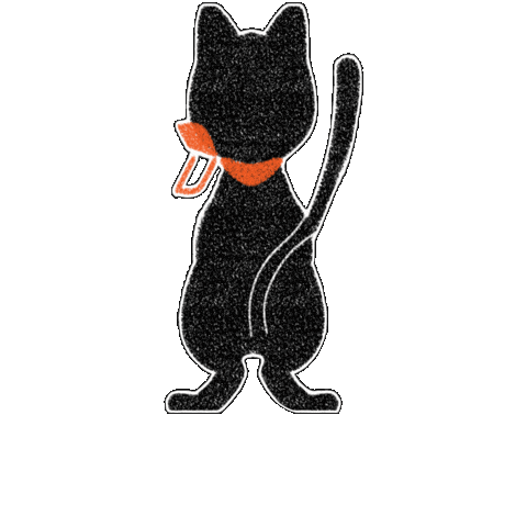 猫 ジャンプ Sticker by 株式会社Kaien