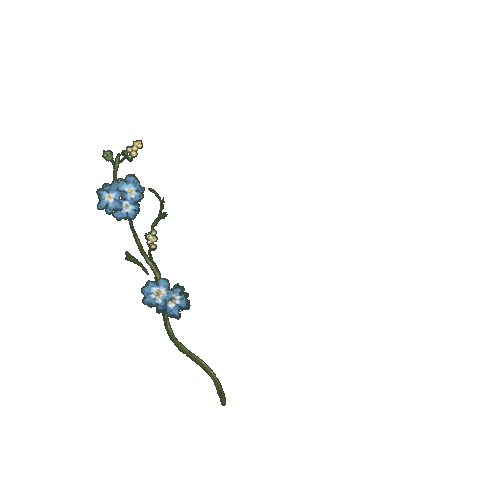 Flower Crown Sticker