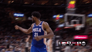 watch this joel embiid GIF by NBA