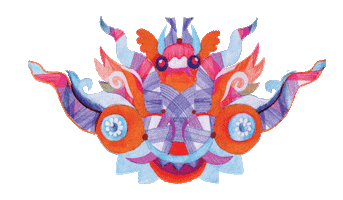 Diablo Lacandelaria Sticker by ARTFOOD