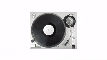 amplify record player GIF by WFAE 90.7 (Charlotte's NPR News Source)