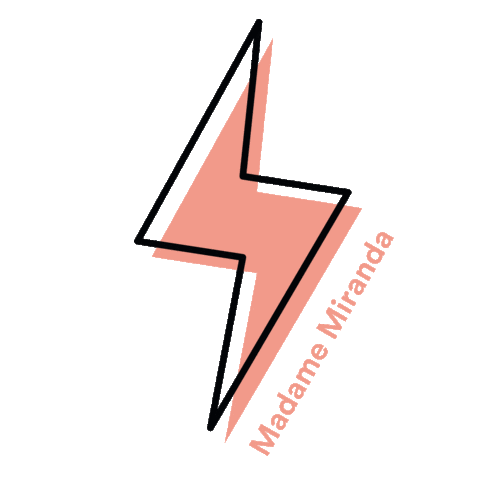 Pink Wow Sticker by MadameMiranda