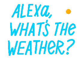 Amazon Alexa Summer Sticker by Alexa99
