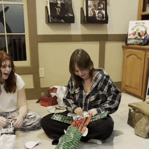 Christmas Fishing GIF
