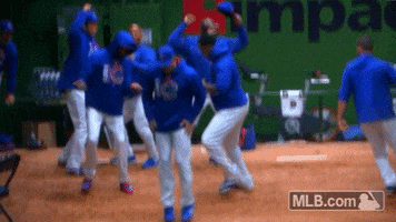 Chicago Cubs Dancing GIF by MLB