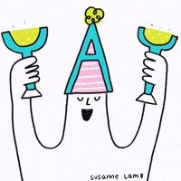 Happy New Year Yes GIF by Susanne Lamb