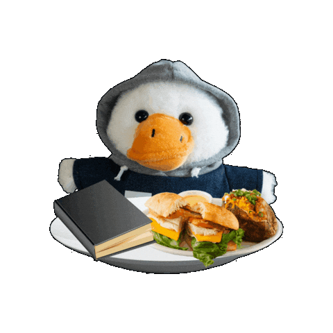 Hungry Gilbert Sticker by University of Nottingham Malaysia