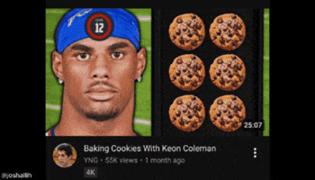 Buffalo Bills Cookies GIF