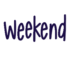 Weekend Sunday Sticker