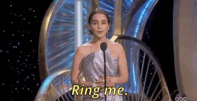 Emilia Clarke Oscars GIF by The Academy Awards