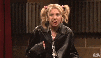 how to die beautifully lady gaga GIF by Saturday Night Live