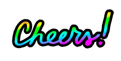Cheers Thank You GIF by megan motown