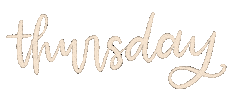 Thursday Sticker