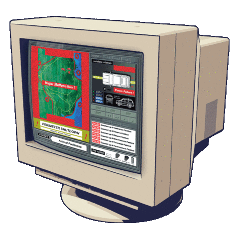 Computer Sticker by Jurassic World