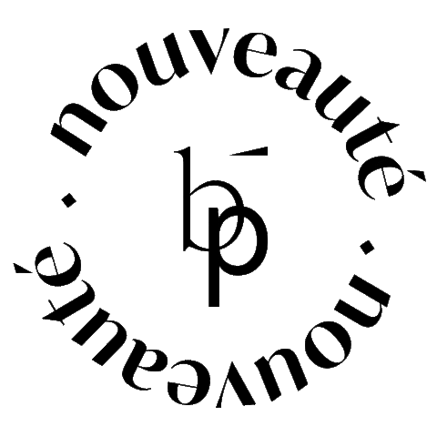 Loop Typography Sticker by Beauté Privée