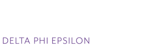 Sticker by Delta Phi Epsilon International Sorority