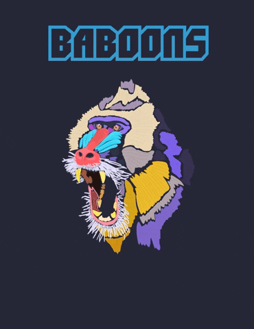 Baboon GIF