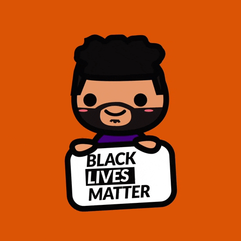 JacDesigns black protest blm black lives matter GIF