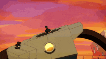 axe cop robot GIF by Animation Domination High-Def