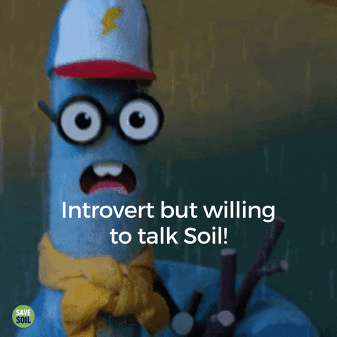 Introvert GIF by Conscious Planet - Save Soil