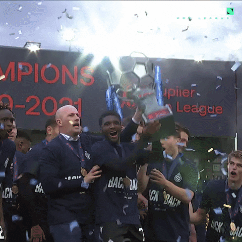 Pro League Champions GIF by ElevenSportsBE