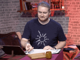 Dungeons And Dragons Reaction GIF by B4Pixel