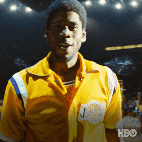 Celebrating Magic Johnson GIF by Winning Time: The Rise of the Lakers Dynasty
