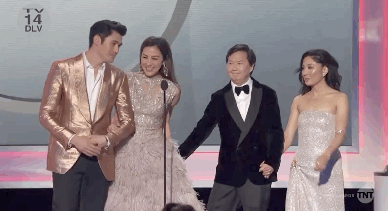 Crazy Rich Asians Cast GIF by SAG Awards