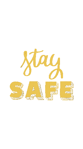 Stickers Stay Safe Sticker by Blunt and Brave