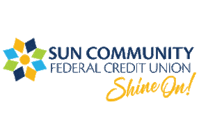 Shine On Credit Union Sticker by Sun Community Federal Credit Union