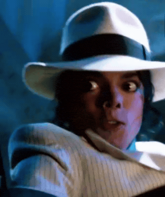 Scared Michael Jackson GIF