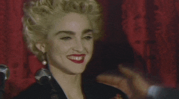 jacques chirac madonna GIF by franceinfo