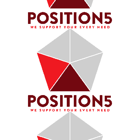 Position Five Singapore Sticker