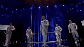 cirque du soleil astronaut GIF by BAFTA