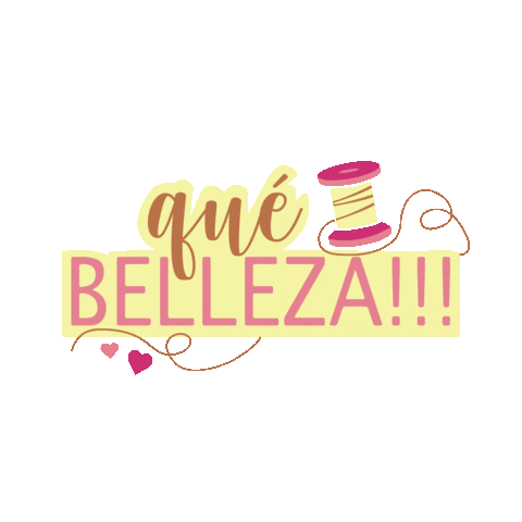 Que Belleza Sew Sticker
